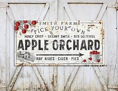 Image result for Farm Orchard Sign
