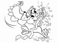 Image result for Scooby Doo Valentine's Day Coloring