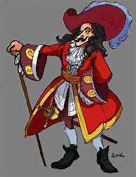 Image result for Captain Hook Sketch