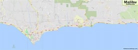 Bildresultat för Malibu California Map. Storlek: 276 x 100. Källa: ontheworldmap.com