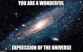 Image result for In a Universe in a Galaxy Meme