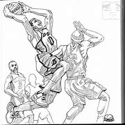 Image result for Basketball Court Coloring Page Lakers