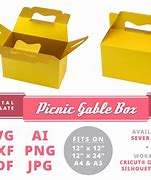 Image result for Cardstock Gable Box Template