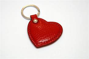 Image result for Red Leather Key Chain