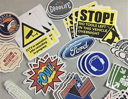 Image result for Sticker Logo Printing