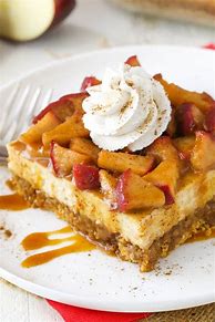 Image result for Caramel Apple Cheesecake