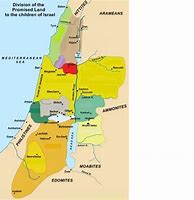 Image result for 12 Tribes of Israel Blank Map