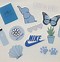 Image result for Aesthetic Stickers Printable Blue