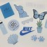 Image result for Blue Aesthetic Stickers