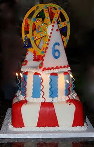 Image result for 6th Birthday Cake