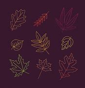 Image result for Clip Art Leaves Black and White Outline