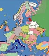 Image result for Map of Europe in the Year 2100