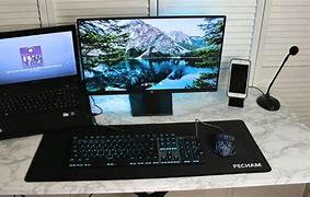Image result for Dual Monitor Setup with Laptop