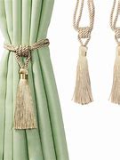 Image result for Tassel Curtain Tie Backs