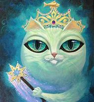 Image result for Purple Moon Cat