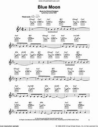 Image result for Blue Moon Chords