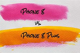 Image result for iPhone 8 vs Plus