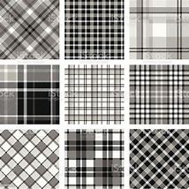 Image result for BW Plaid Pattern