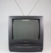 Image result for Sharp TV/VCR Combo Pink