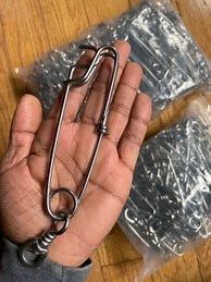 Image result for Stainless Steel Long Line Snap Clips