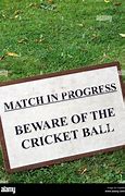 Image result for Beware of Cricket Bat Sign