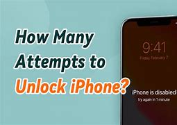 Image result for How Many Tries to Unlock iPhone