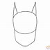 Image result for Simple Black and White Drawing Batman