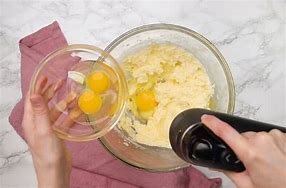 Image result for Put the Beaten Egg in the Mixture