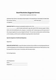Image result for Board Resolution to Retrieve Password