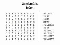Image result for Osmismerky Pro Deti