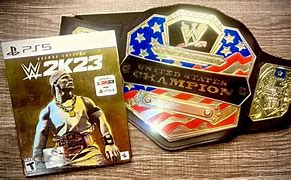 Image result for WWE 2K23 PS5 Deluxe Edition Disc