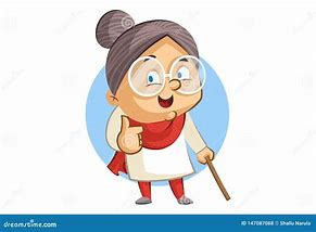 Image result for Cute Old Lady Cartoon