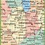 Image result for State Map of Indiana Cities