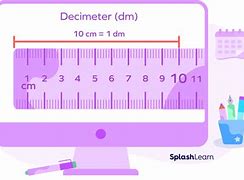 Image result for How Big Is a Decimeter