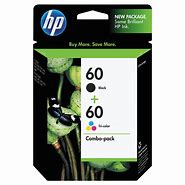 Image result for HP 60 Ink Cartridge 2 Pack
