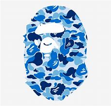 Image result for Blue BAPE