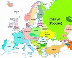 Image result for Map of Europe Countries Kids