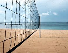 Image result for Volleyball Net On Beach