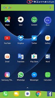 Image result for What Is the Circle On Lock Screen Android Phone