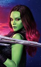 Image result for Guardians of the Galaxy Gamora Poster