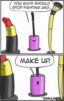 Image result for Funny Makeup Cartoons