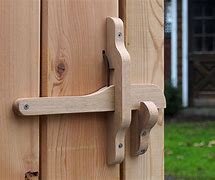 Image result for Wood Door Latch