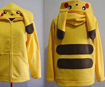 Image result for Pikachu Hoodie Jacket