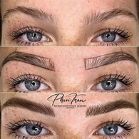 Image result for Microblading Eyebrows Before and After
