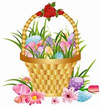 Image result for Easter Baskets with Candy Clip Art