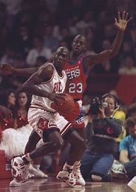 Image result for Michael Jordan Wearing Jordan 6 Carmine