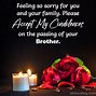 Image result for Sympathy Poems for Loss of Brother