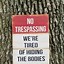 Image result for No Trespassing Meme