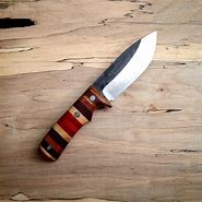 Image result for Custom Fixed Blade Hunting Knives
