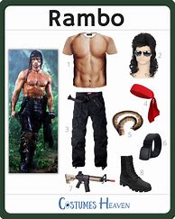 Image result for Rambo Outfit